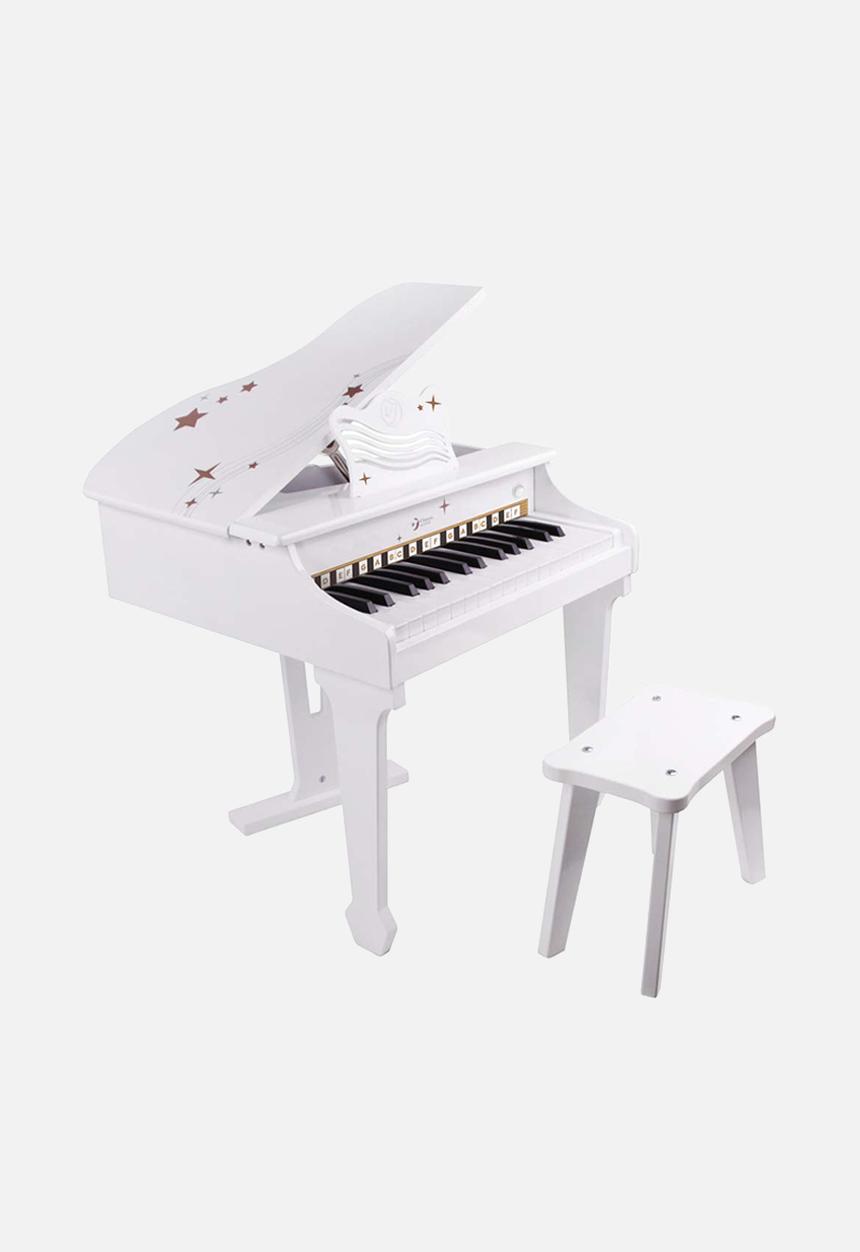 Greenbean Learning - Grand piano - white