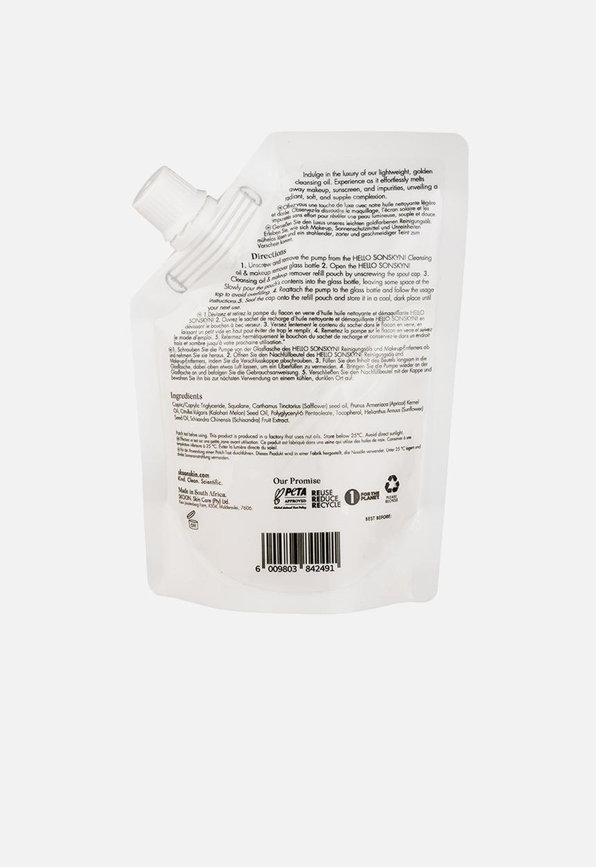 SKOON. - HELLO SONSKYN! Cleansing oil & makeup remover 150ml Refill