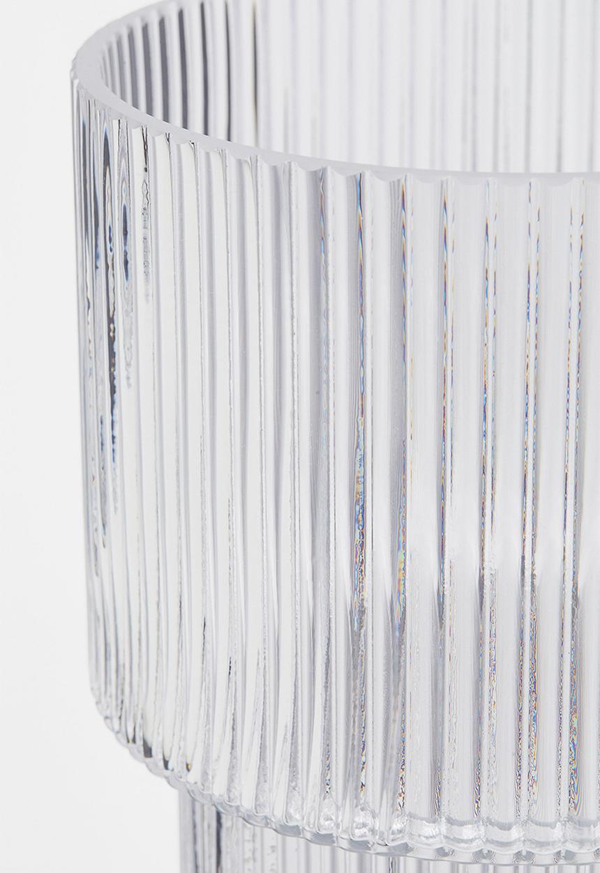 H&M - Large glass vase - transparent