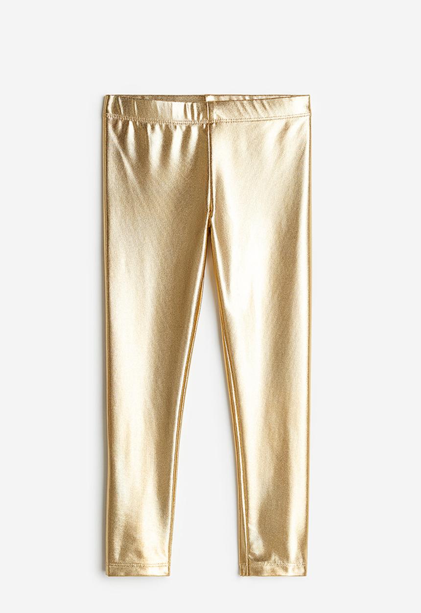 H&M - Leggings - gold