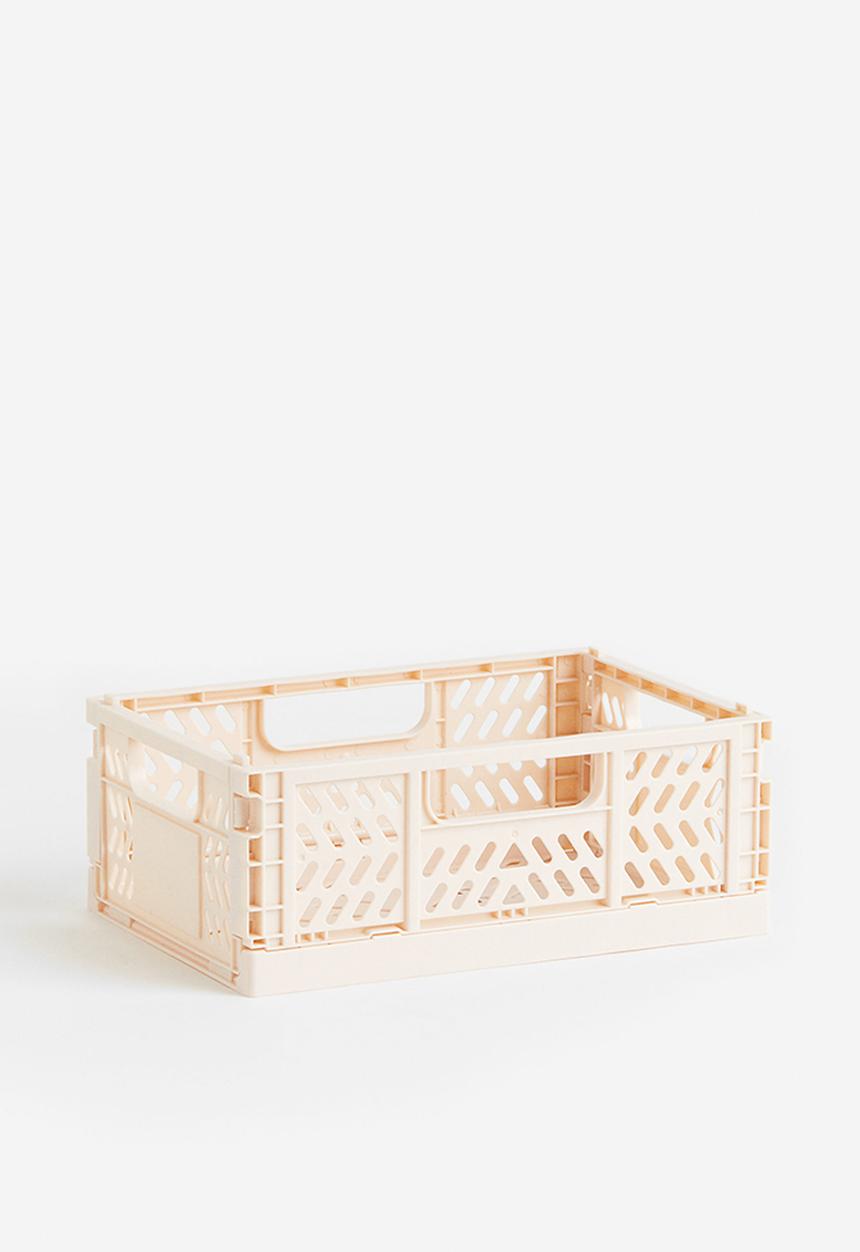 H&M - Foldable storage crate - pink