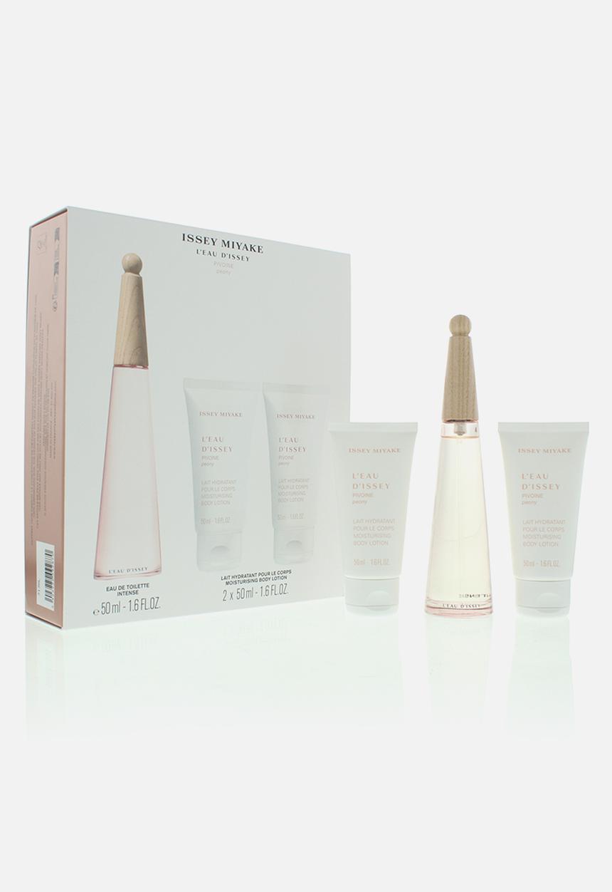 ISSEY MIYAKE L'eau d'Issey 香水セット Issey Miyake L'eau D'issey Pivoine 3 Piece Gift Set (Parallel Import)