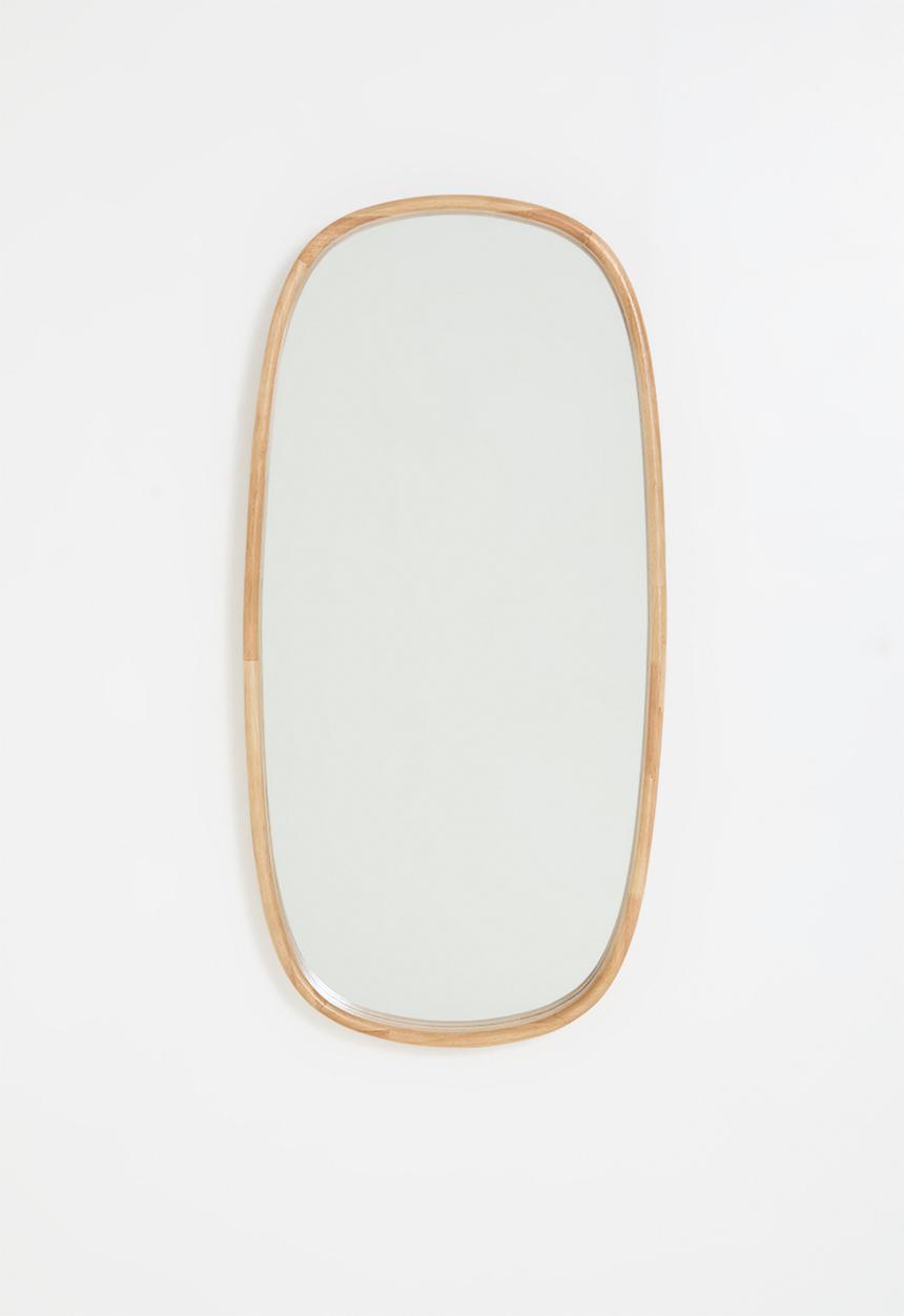 Sixth Floor - Wooden Mirror - Natural 50x100cm