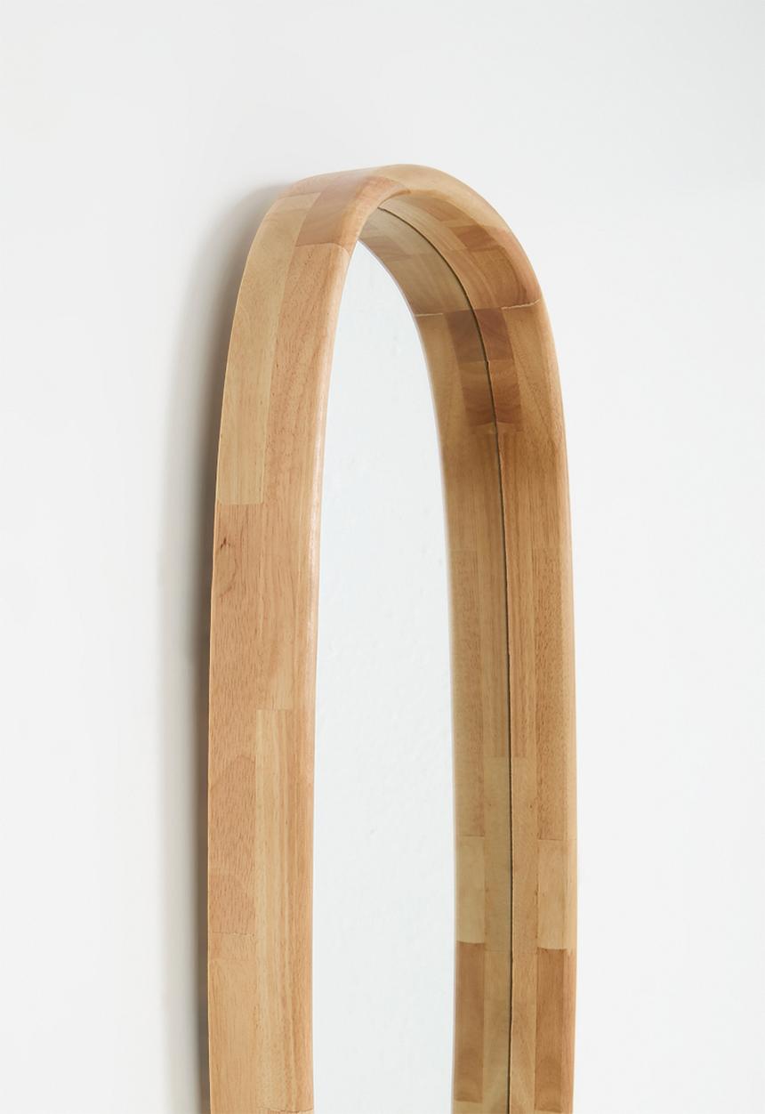 Sixth Floor - Wooden Mirror - Natural 50x100cm