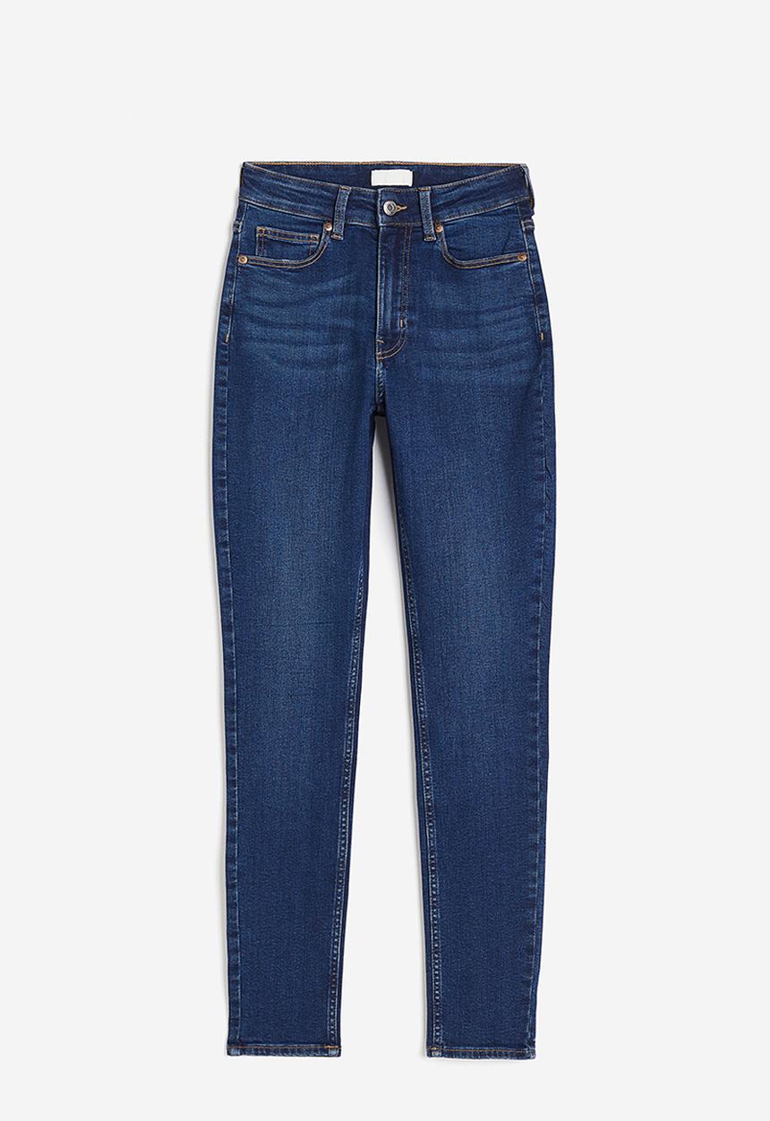 H&M - Skinny high jeans - blue