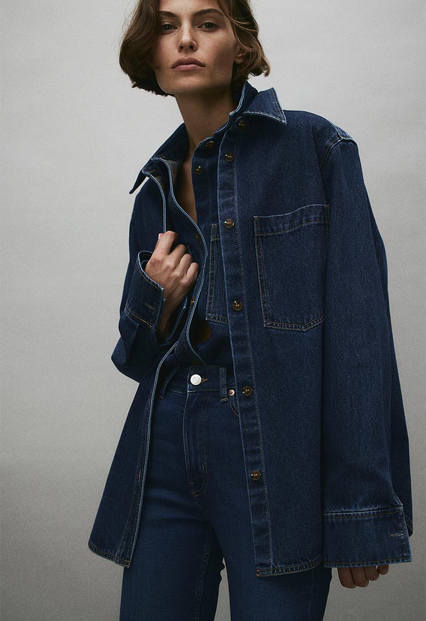 H&M - Skinny high jeans - blue