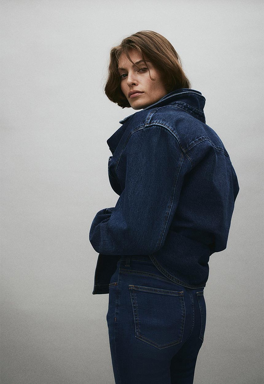H&M - Skinny high jeans - blue