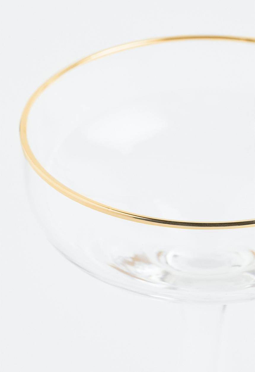 H&M - Champagne coupe - transparent