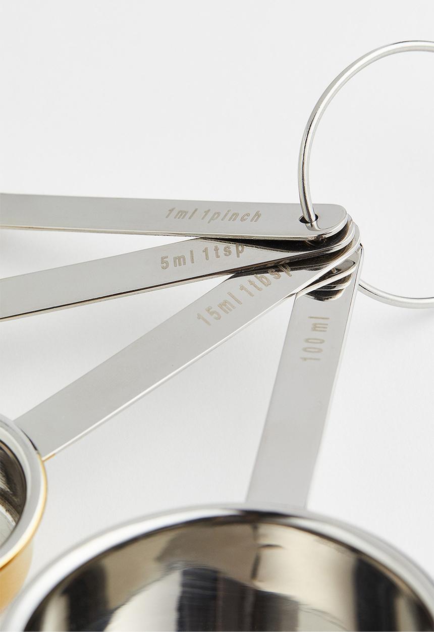 H&M - Metal measuring set - gold
