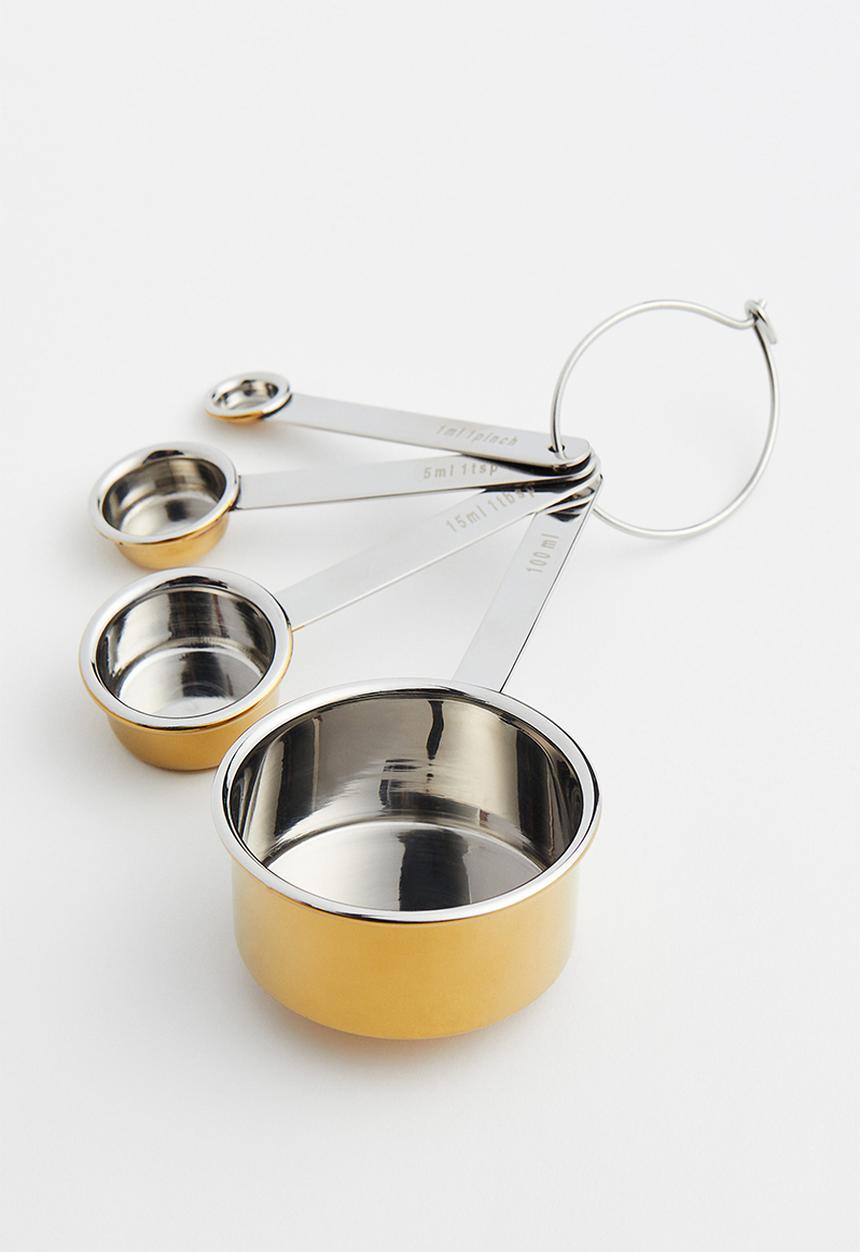 H&M - Metal measuring set - gold
