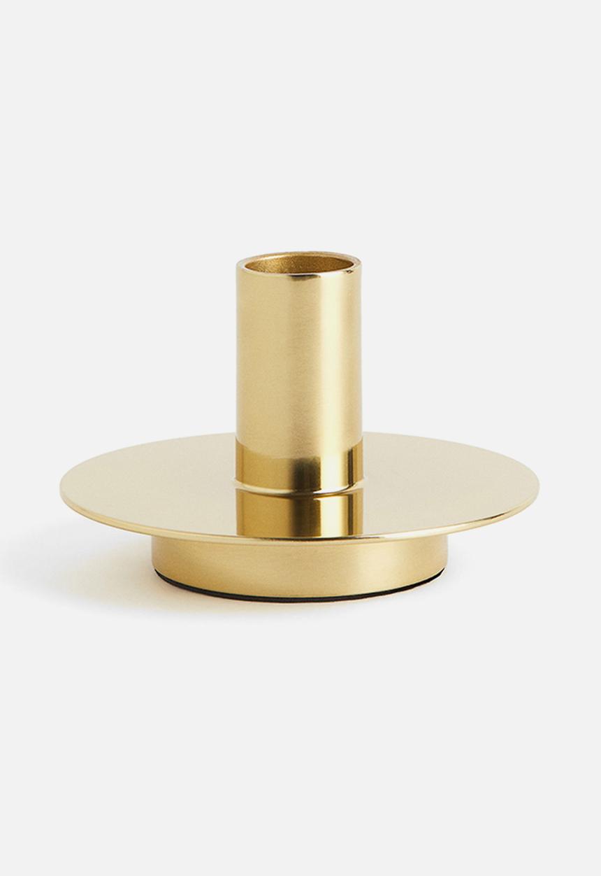 H&M - Metal candlestick - gold