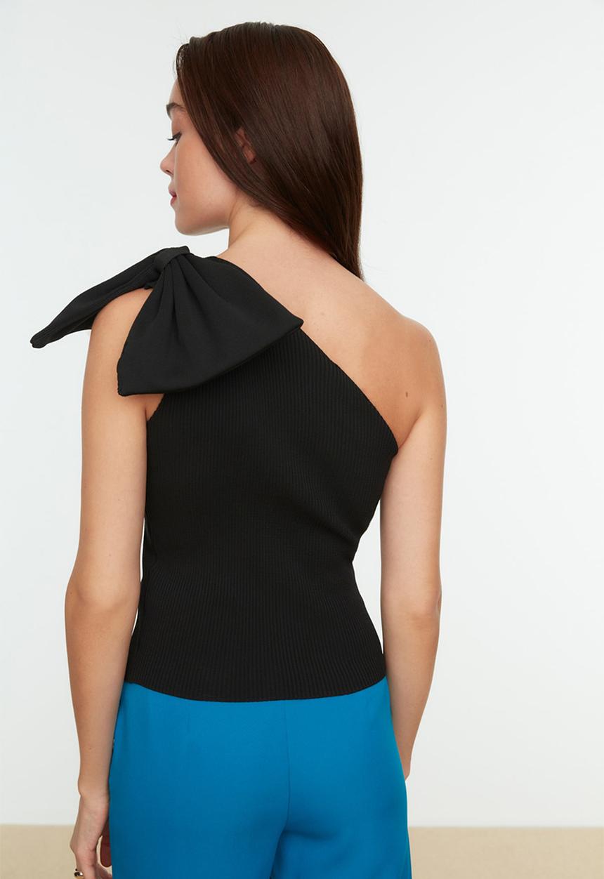Trendyol - Knitwear Blouse - Schwarz