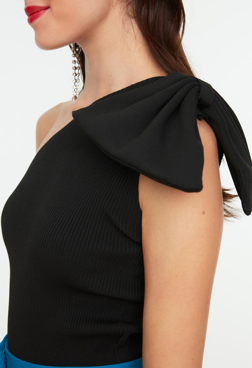 Trendyol - Knitwear Blouse - Schwarz
