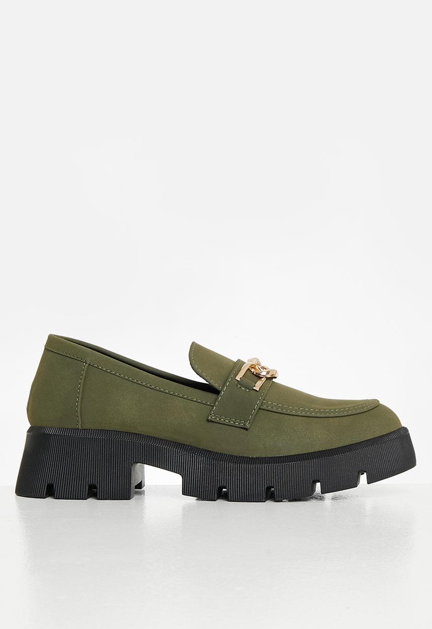 Oxford Street - Chunky loafer - olive