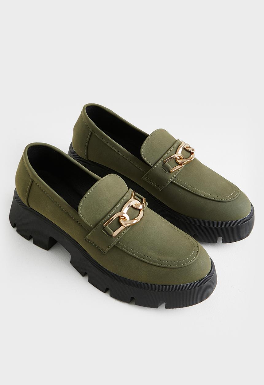 Oxford Street - Chunky loafer - olive