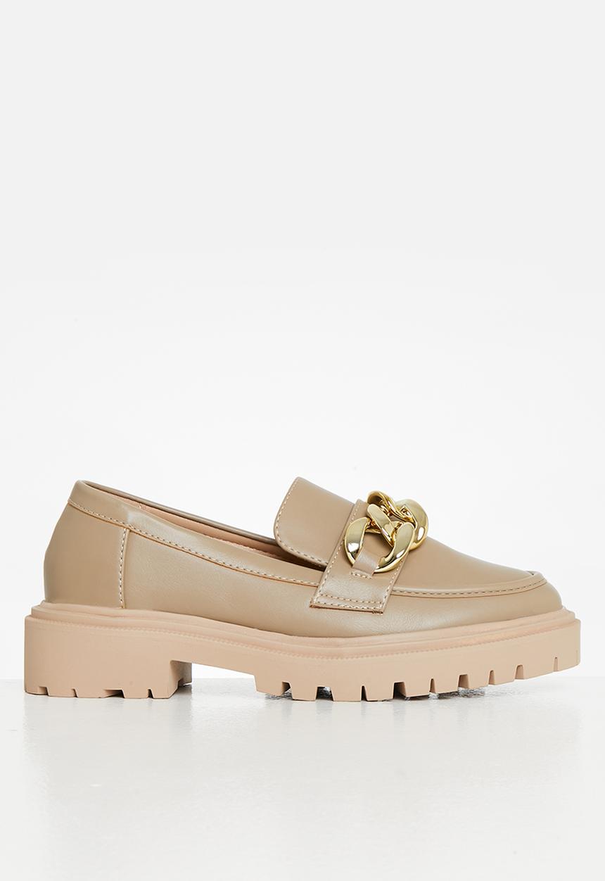 Oxford Street - Chain chunky loafer - taupe