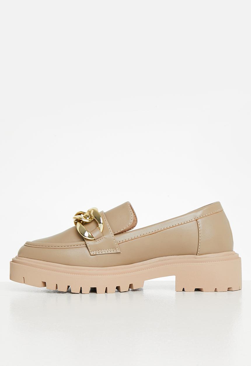 Oxford Street - Chain chunky loafer - taupe