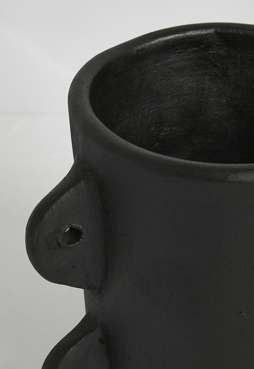 Sixth Floor - Terracotta Utensil Holder - black