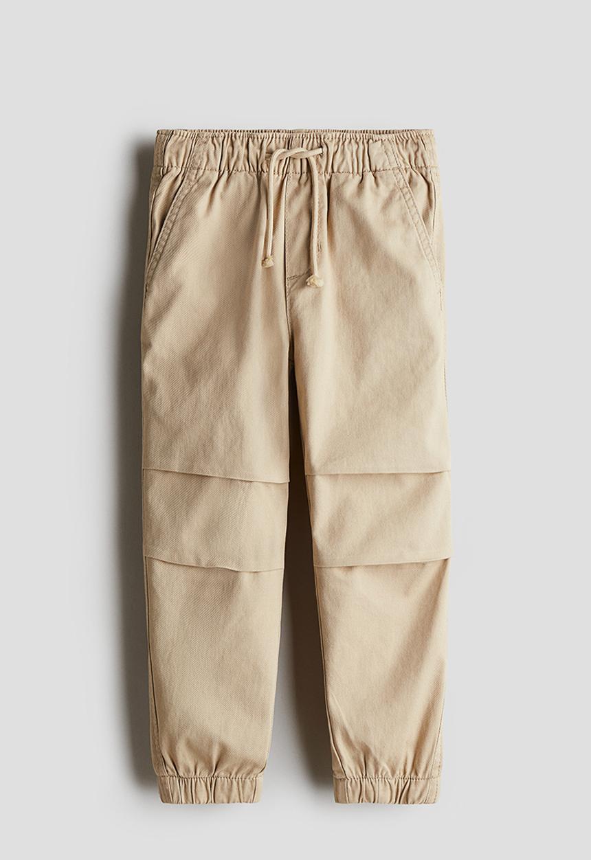 H&M - Twill joggers - beige