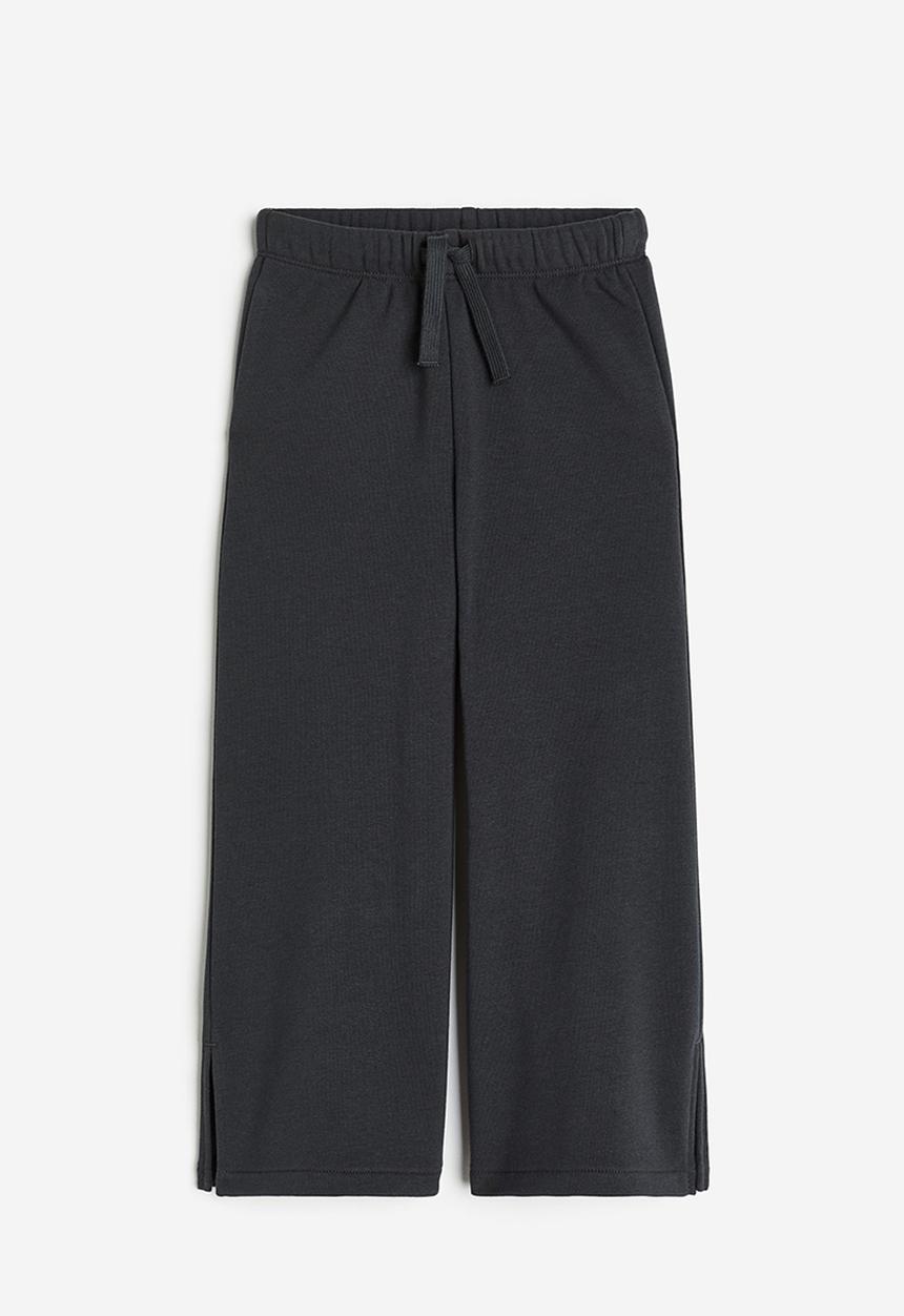 H&M - Wide joggers - charcoal 