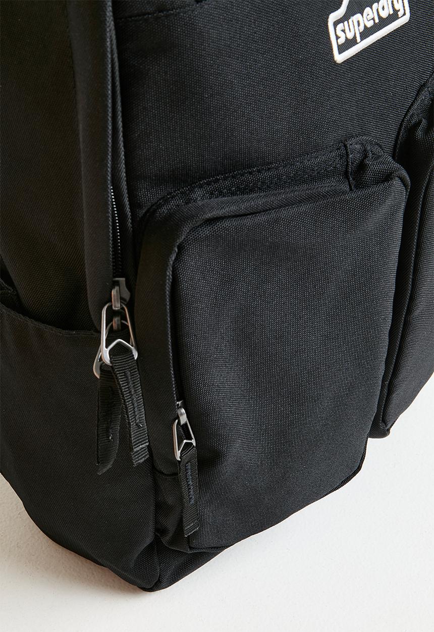 Superdry. - Vintage Top Handle Backpack - Jet Black