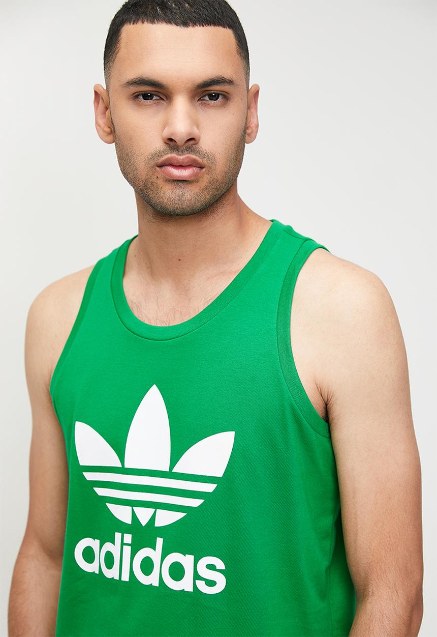adidas Originals - Trefoil tank - green