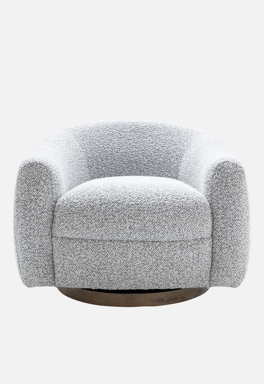 Hertex Haus - Grandeur Swivel Chair - Celine Shetland