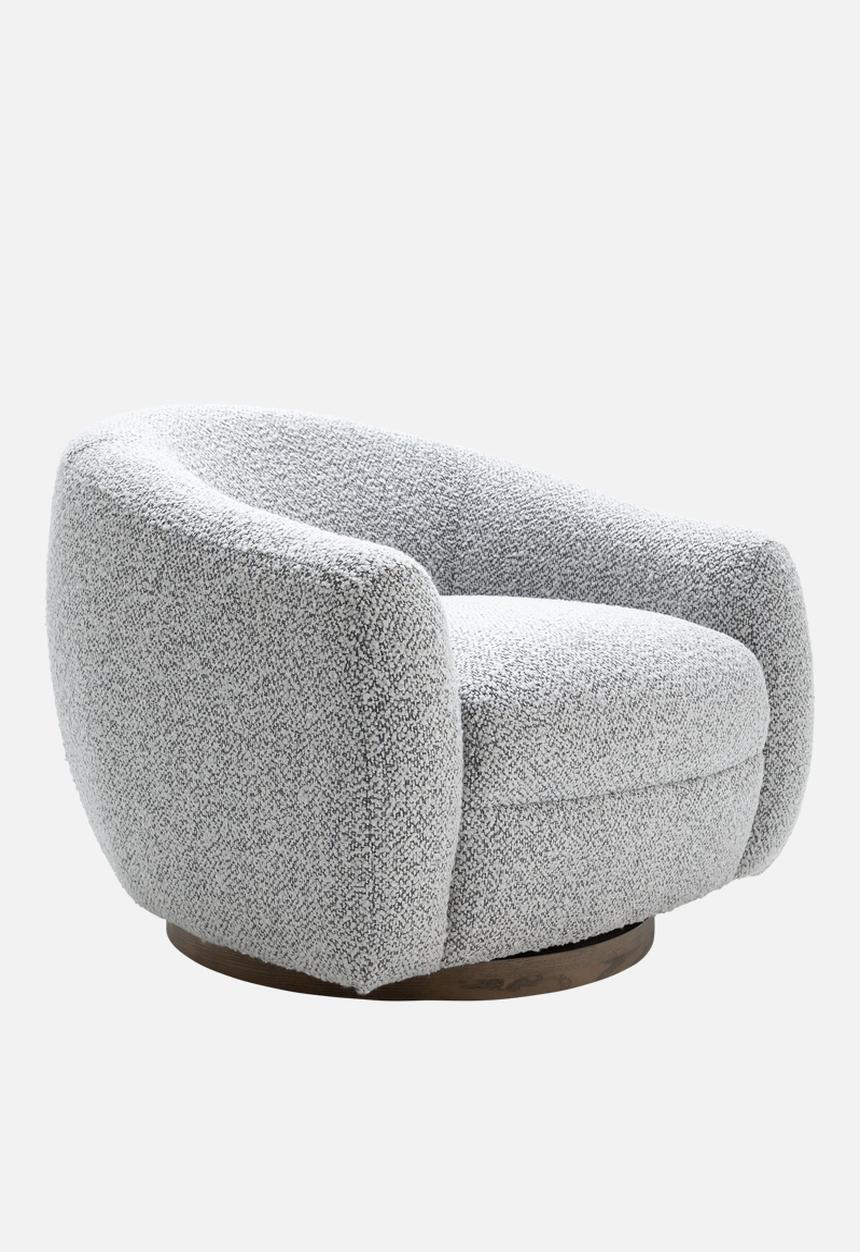 Hertex Haus - Grandeur Swivel Chair - Celine Shetland