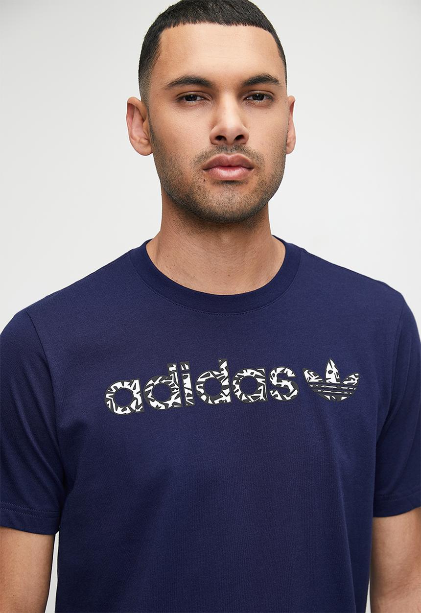 adidas Originals - Predator linear tee m - dark blue