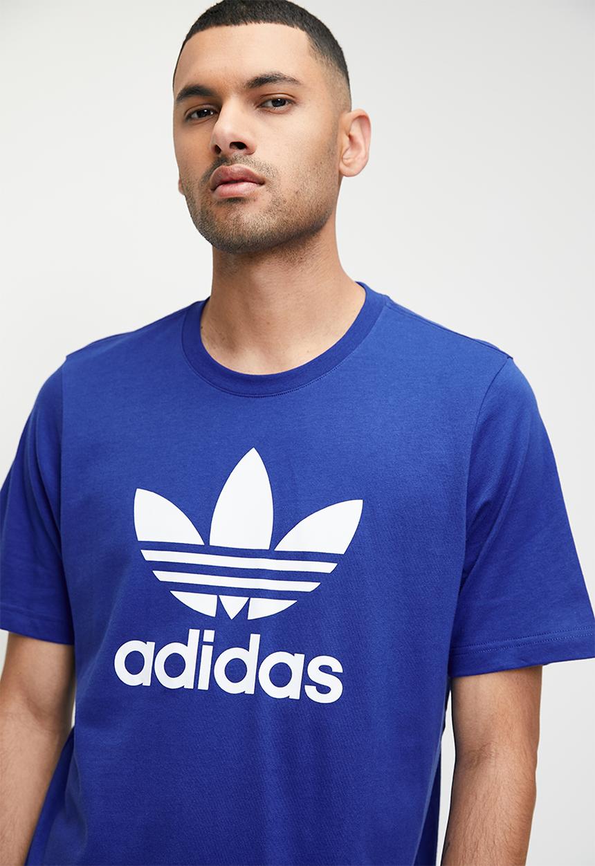 adidas Originals - Trefoil tee - semi lucid blue