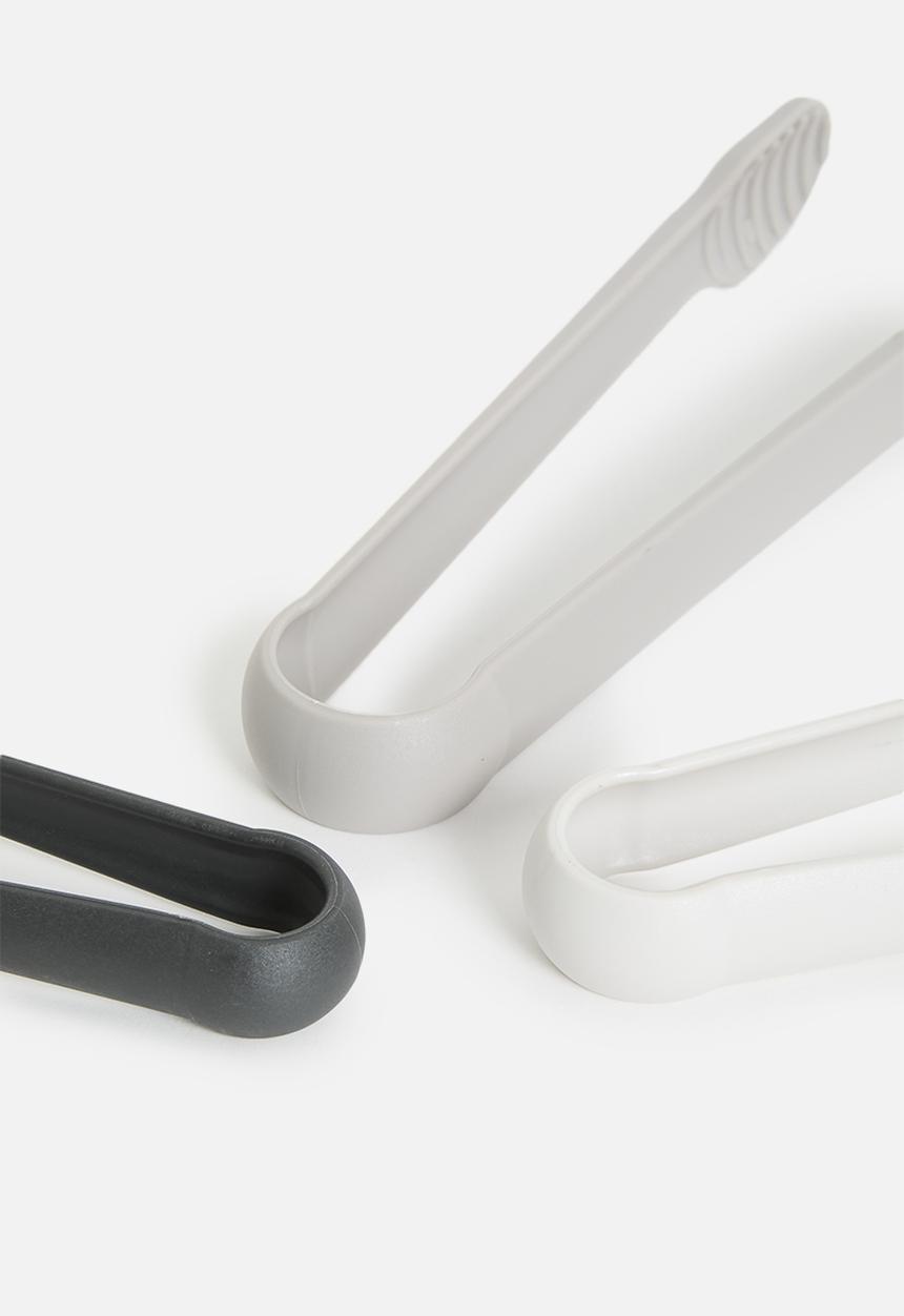 Kitchen Inspire - Kitchen Inspire 3pce Tong Set - grey