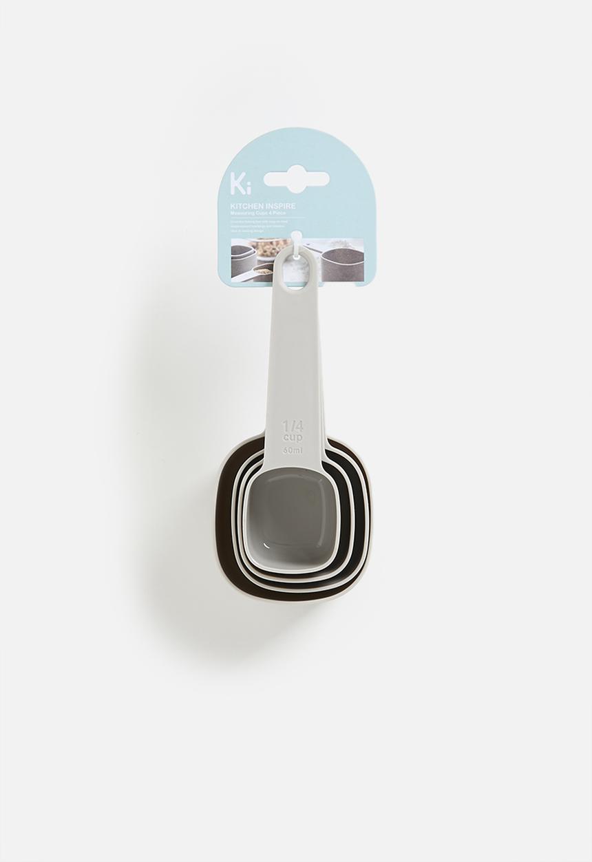 Kitchen Inspire - Kitchen Inspire Measuring Cups 4 piece - grey