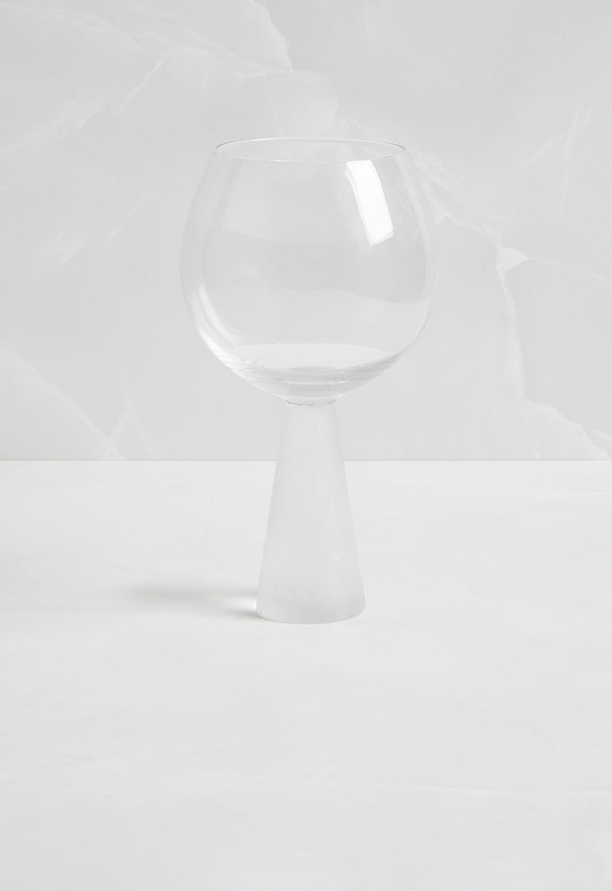 Jenna Clifford - Gin glass with etched stem set of 2 - clear