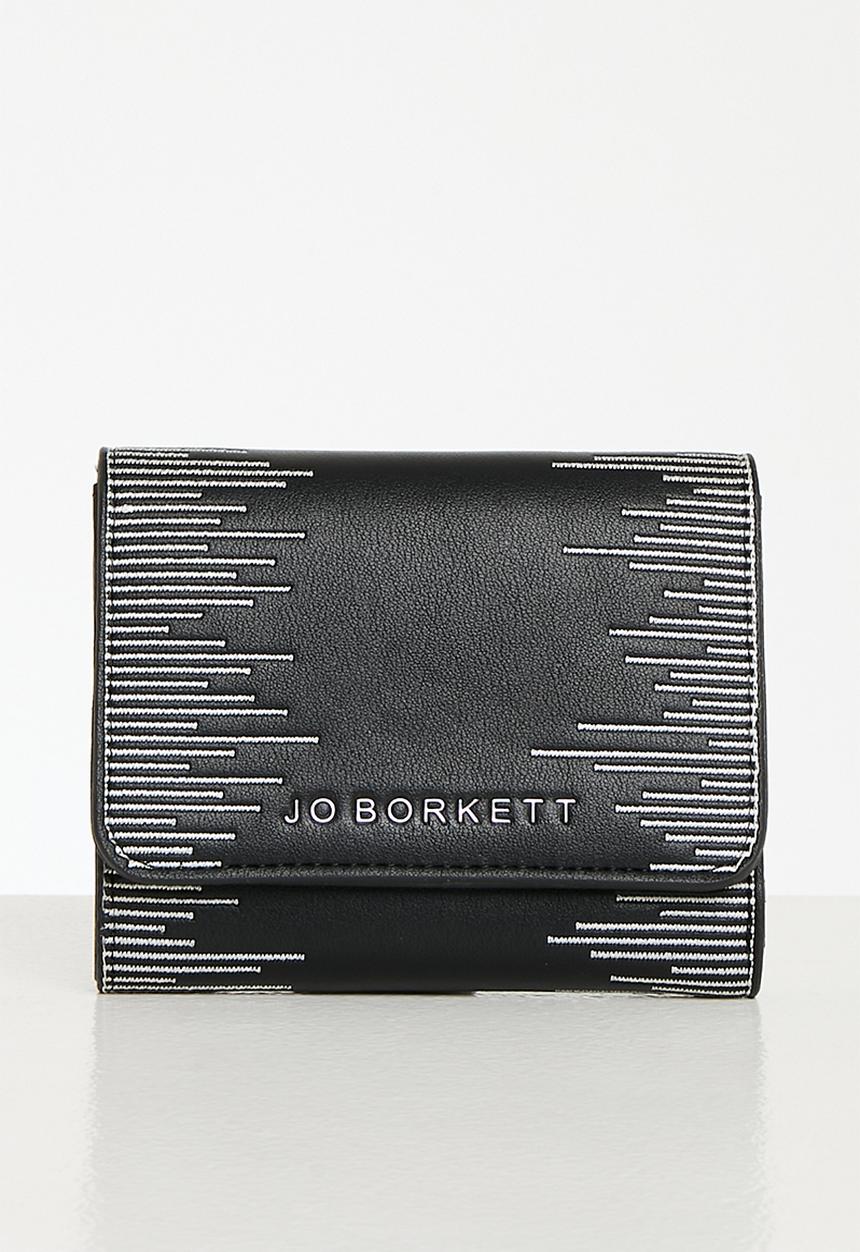 Jo Borkett - Teardrop small purse - black
