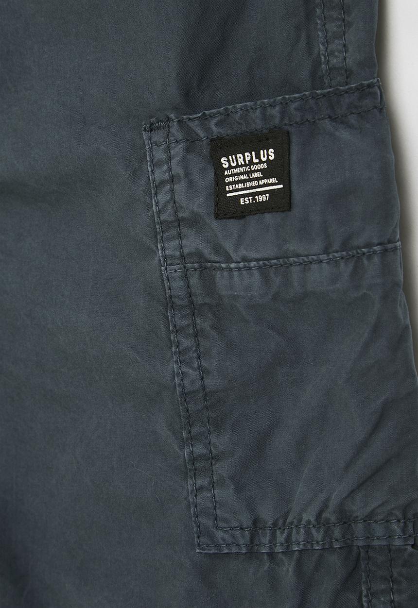 MINOTI - Boys basic navy poplin short - navy