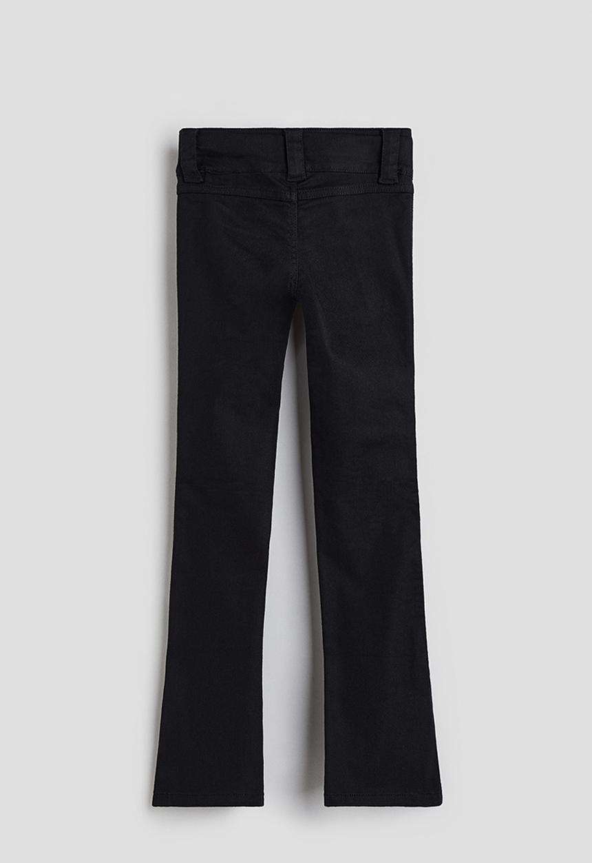 H&M - Bootcut leg twill trousers - black