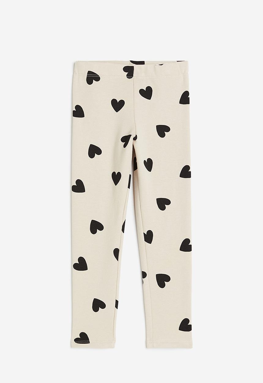 H&M - Brushed-inside leggings - beige