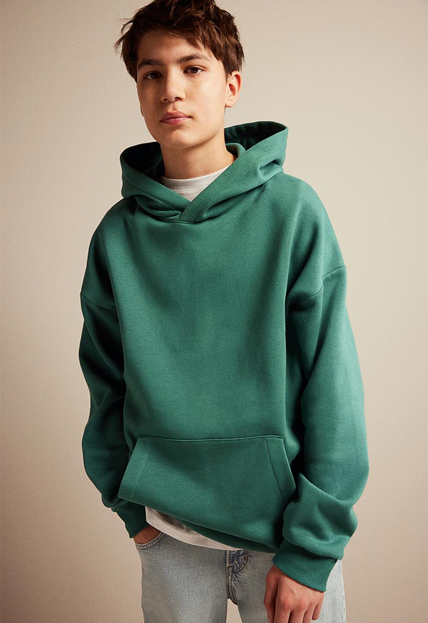 H&M - Hoodie - green