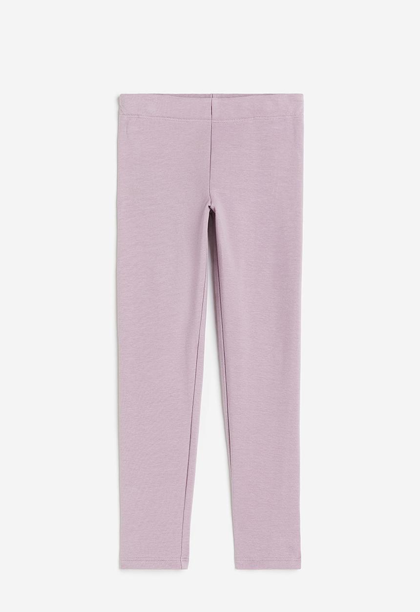 H&M - Brushed-inside leggings - purple
