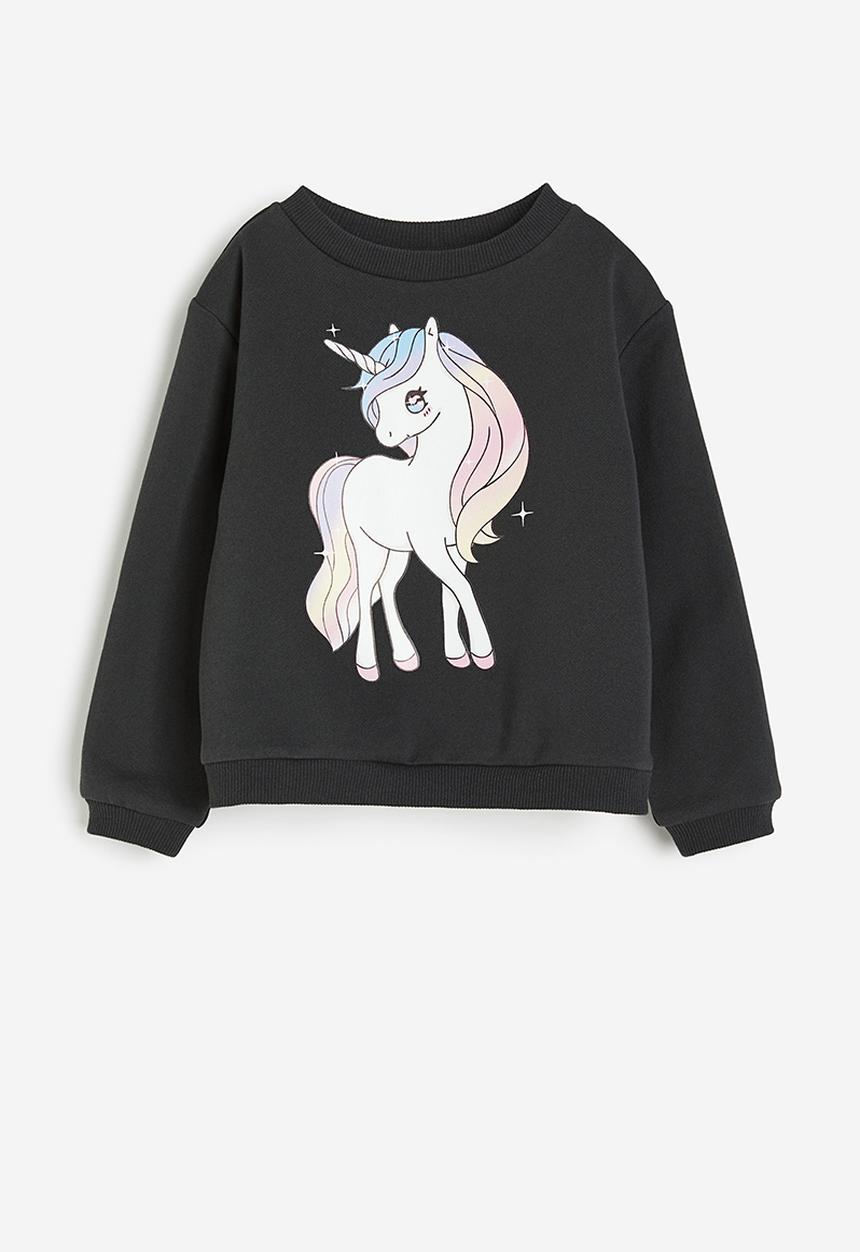 H&M - Printed sweatshirt - grey