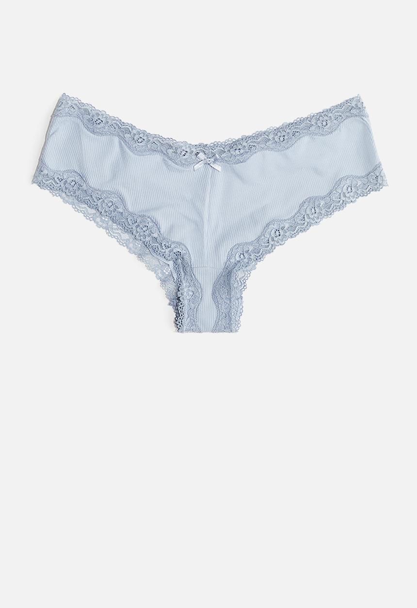 H&M - 3-Pack hipster briefs - blue & white