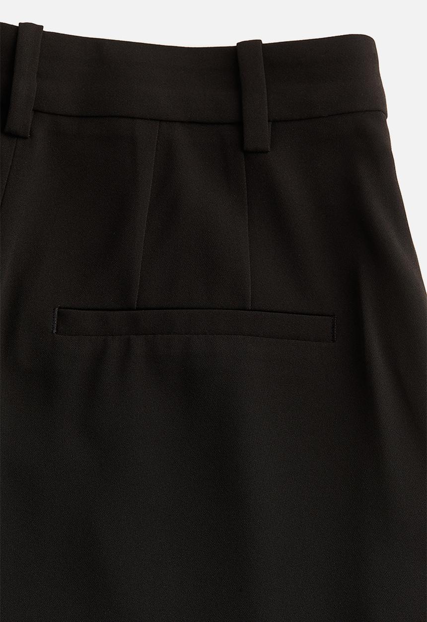 H&M - Wide trousers - black