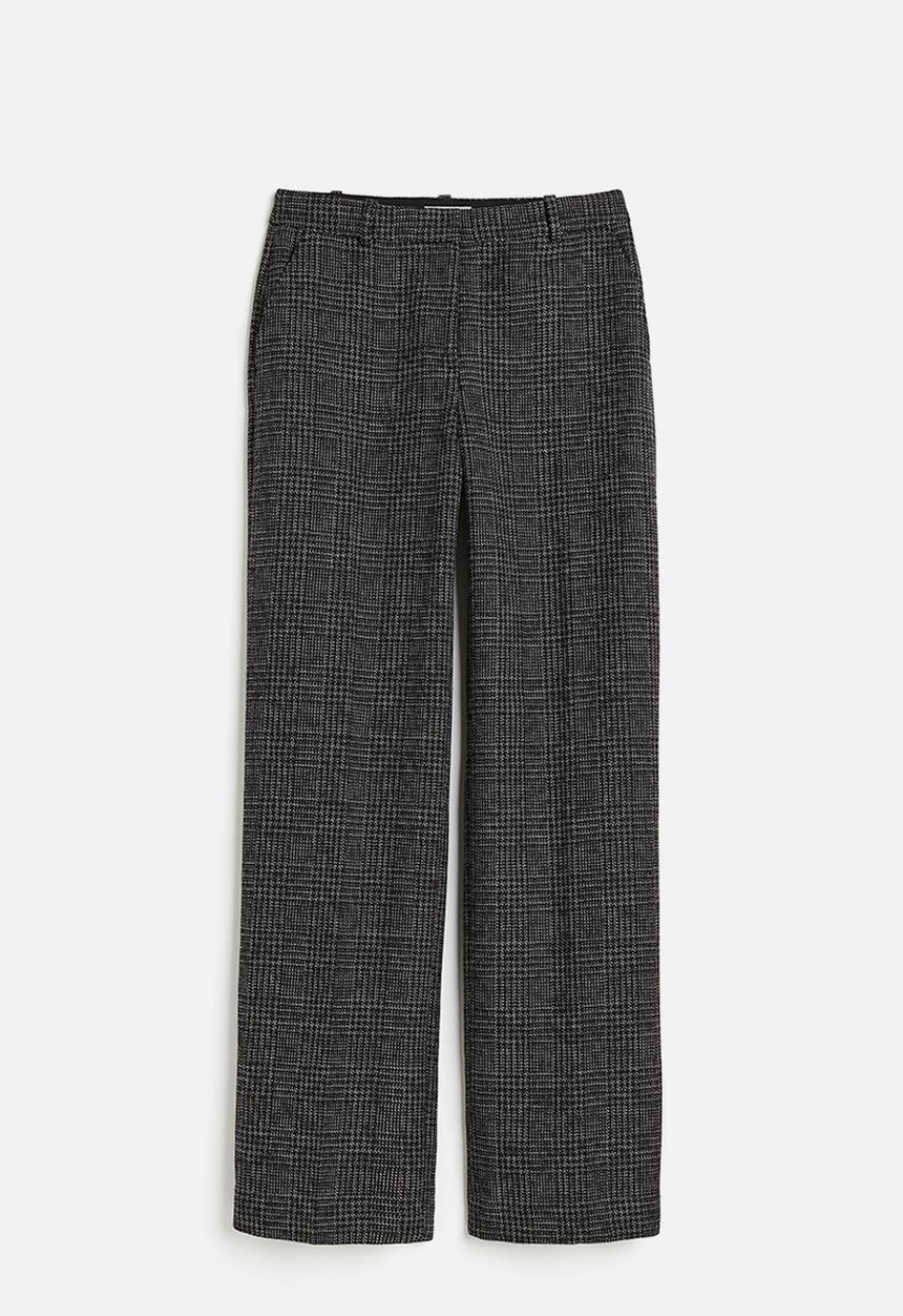 H&M - Straight trousers - black