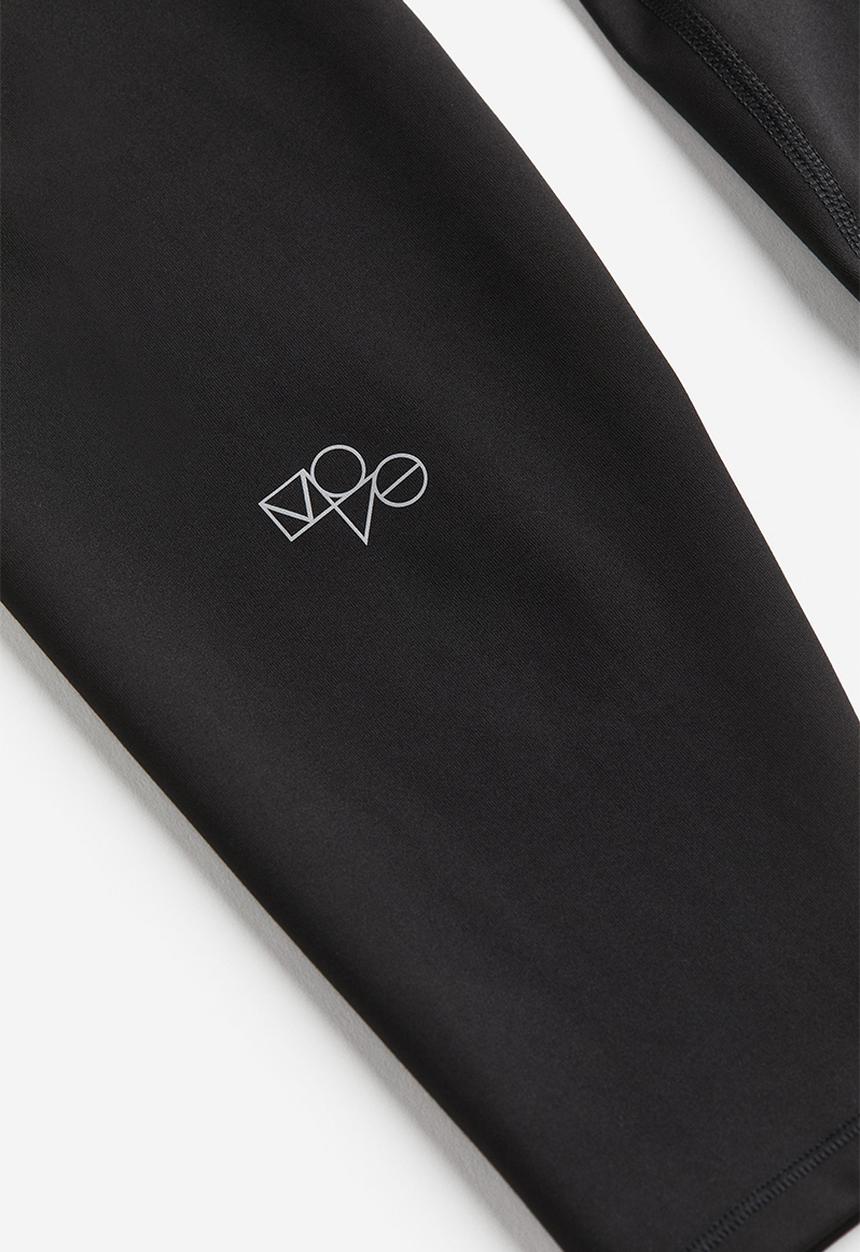 H&M - Drymove™ sports leggings - black