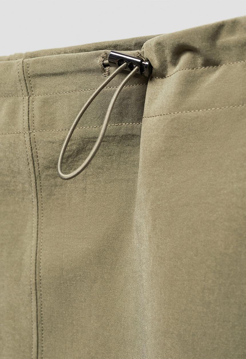 MANGO - Skirt bengala - beige/khaki
