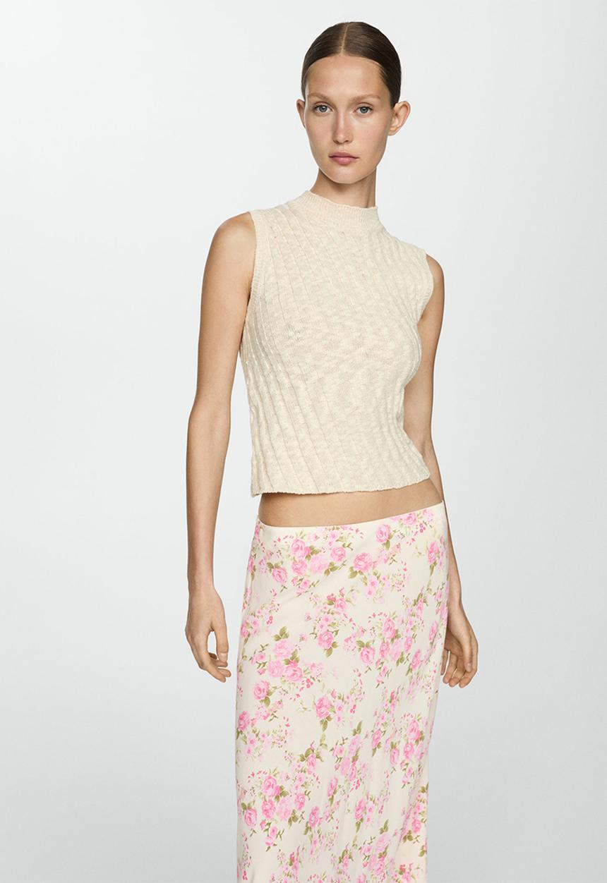 MANGO - Skirt julieta - neutral