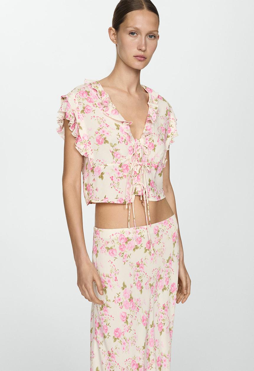 MANGO - Skirt julieta - neutral