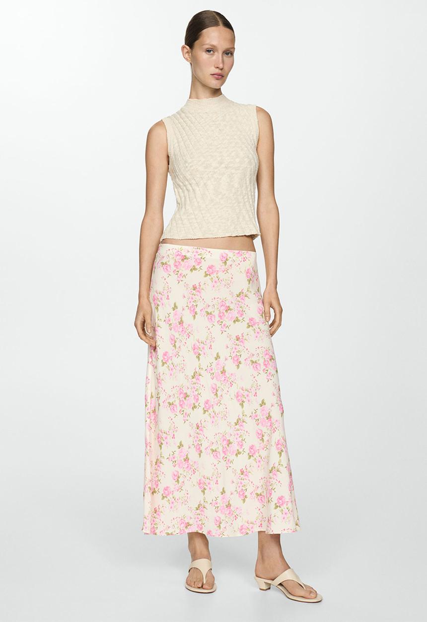 MANGO - Skirt julieta - neutral