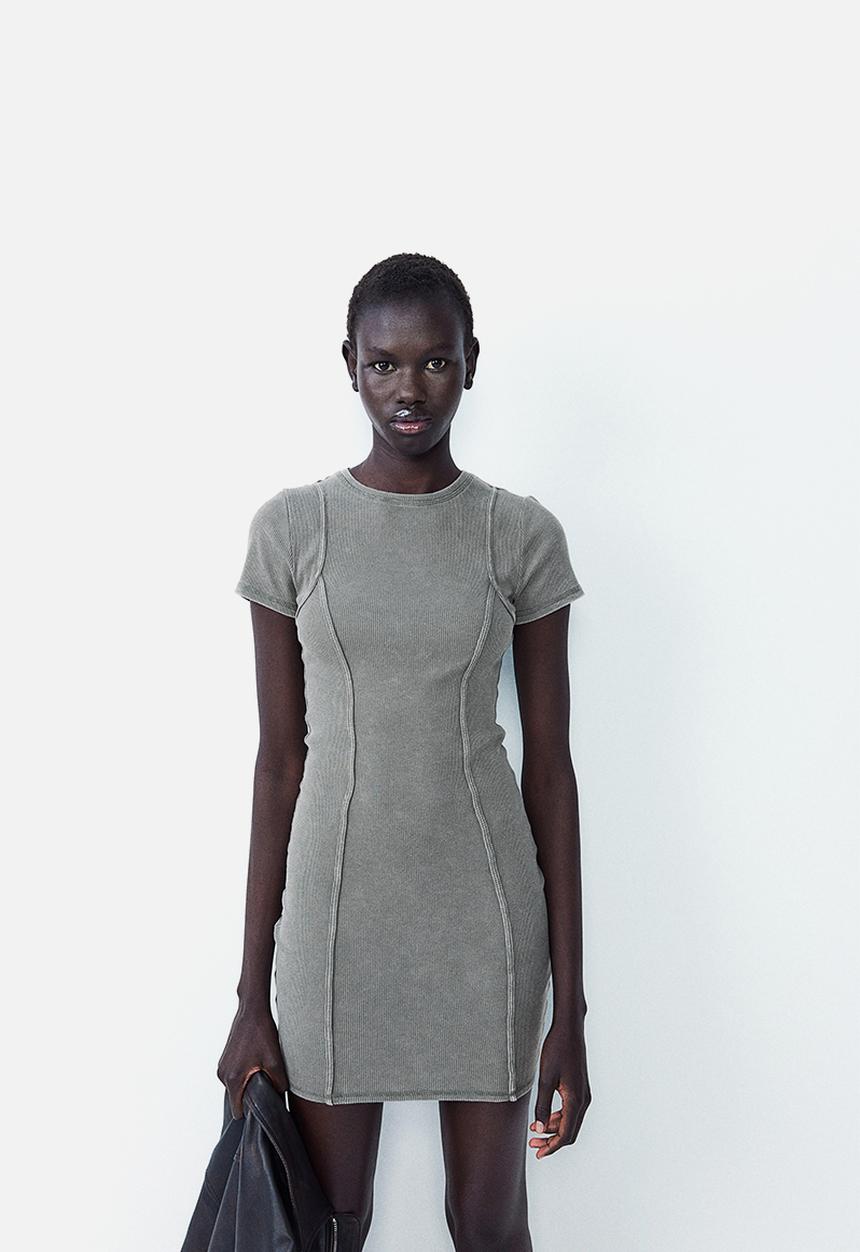 H&M - Bodycon dress - green