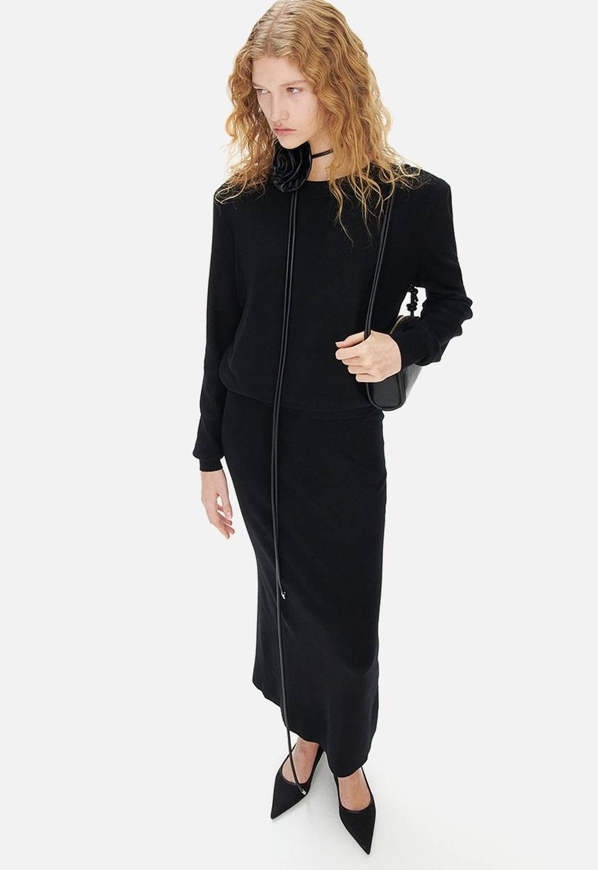 H&M - Shoulder-pad jumper - black